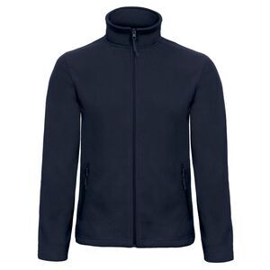B&C Mens ID.501 Fleece Jacket / Navy Blue
